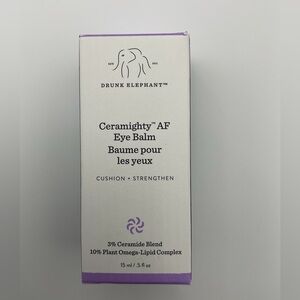NIB Drunk Elephant Ceramighty AF Eye Balm .5 oz.